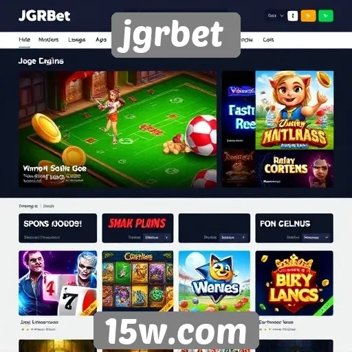 Análise das ofertas de jogos do site jgrbet